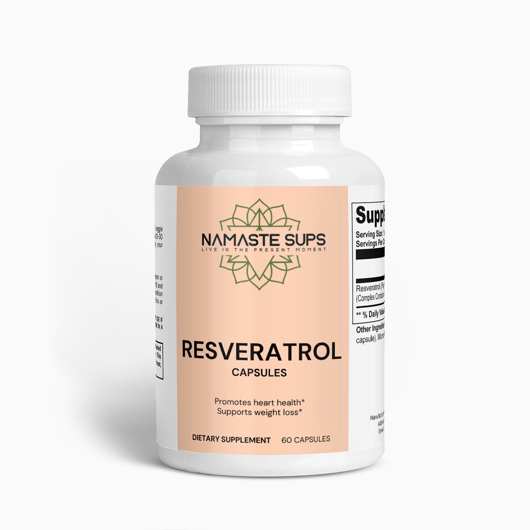 Resveratrol 50% 600mg - Anti-ageing Supplement