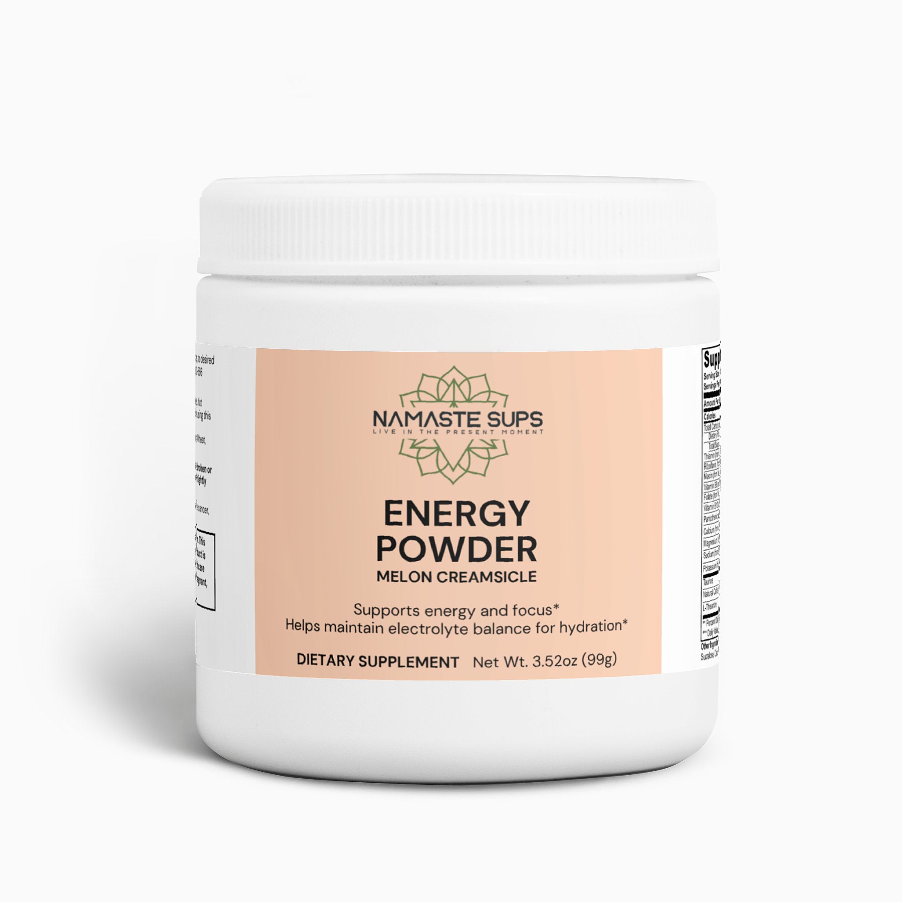 Energy Powder (Melon Creamsicle) - Endurance Supplement