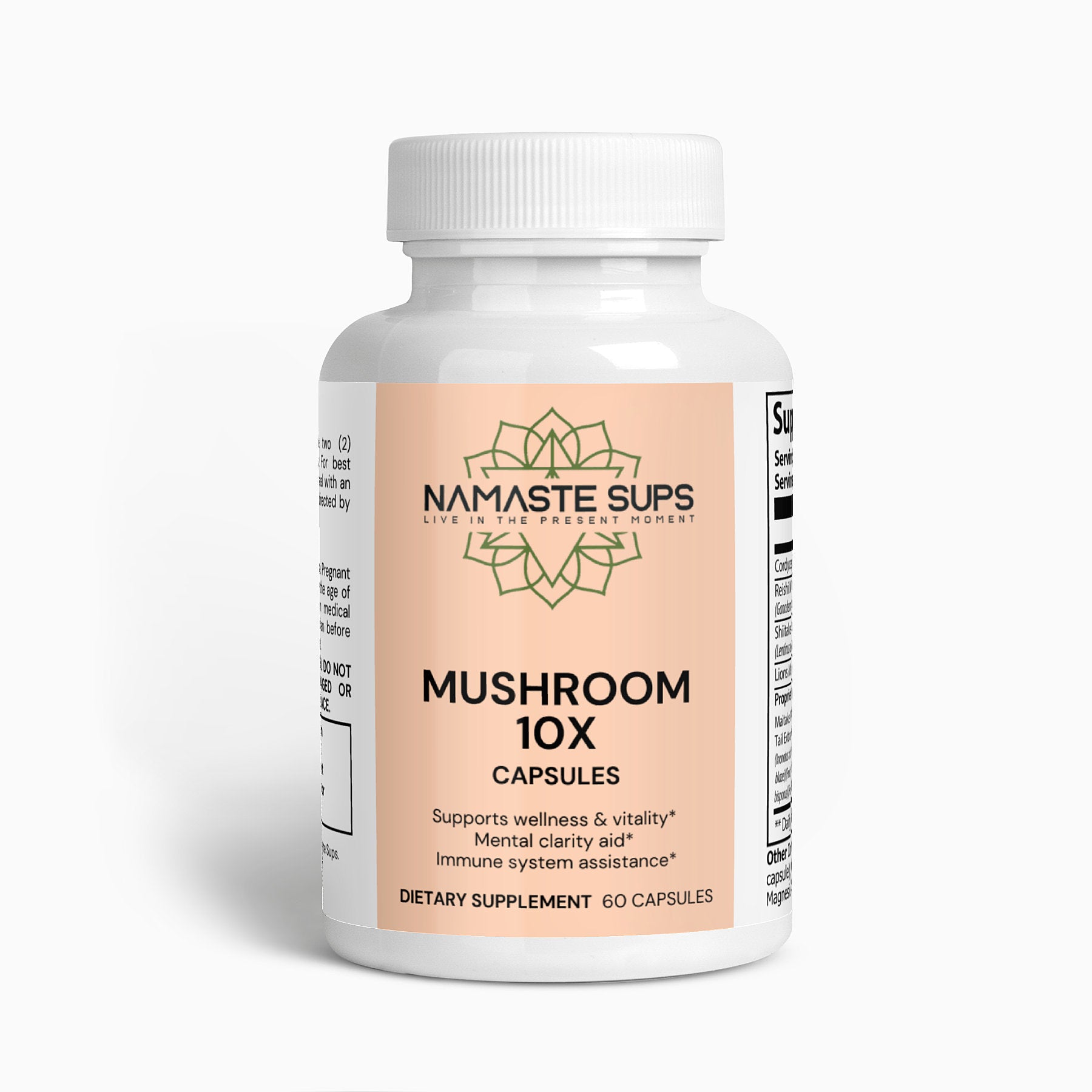 Mushroom Complex 10 X - Immune Boosting Supplement