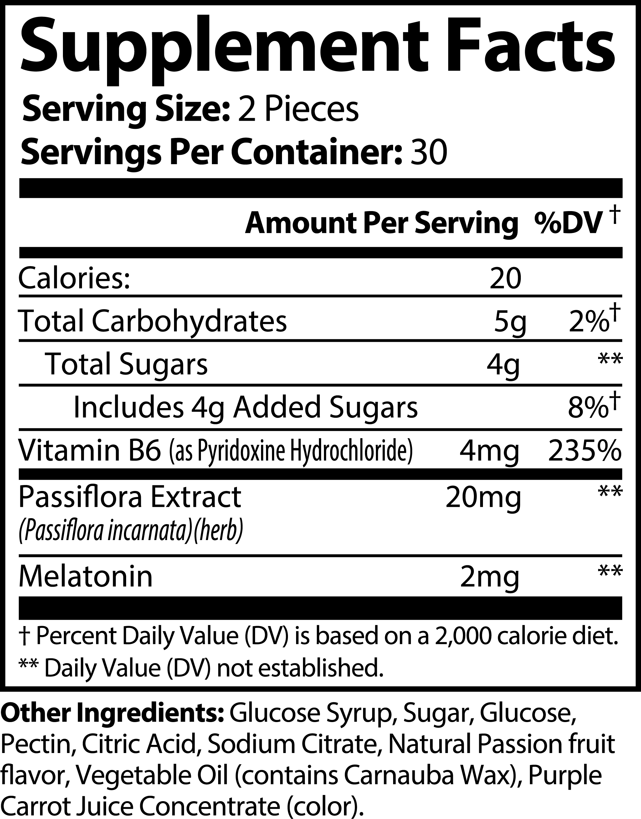 Sleep Well Gummies (Adult) - Sleep Support Supplement