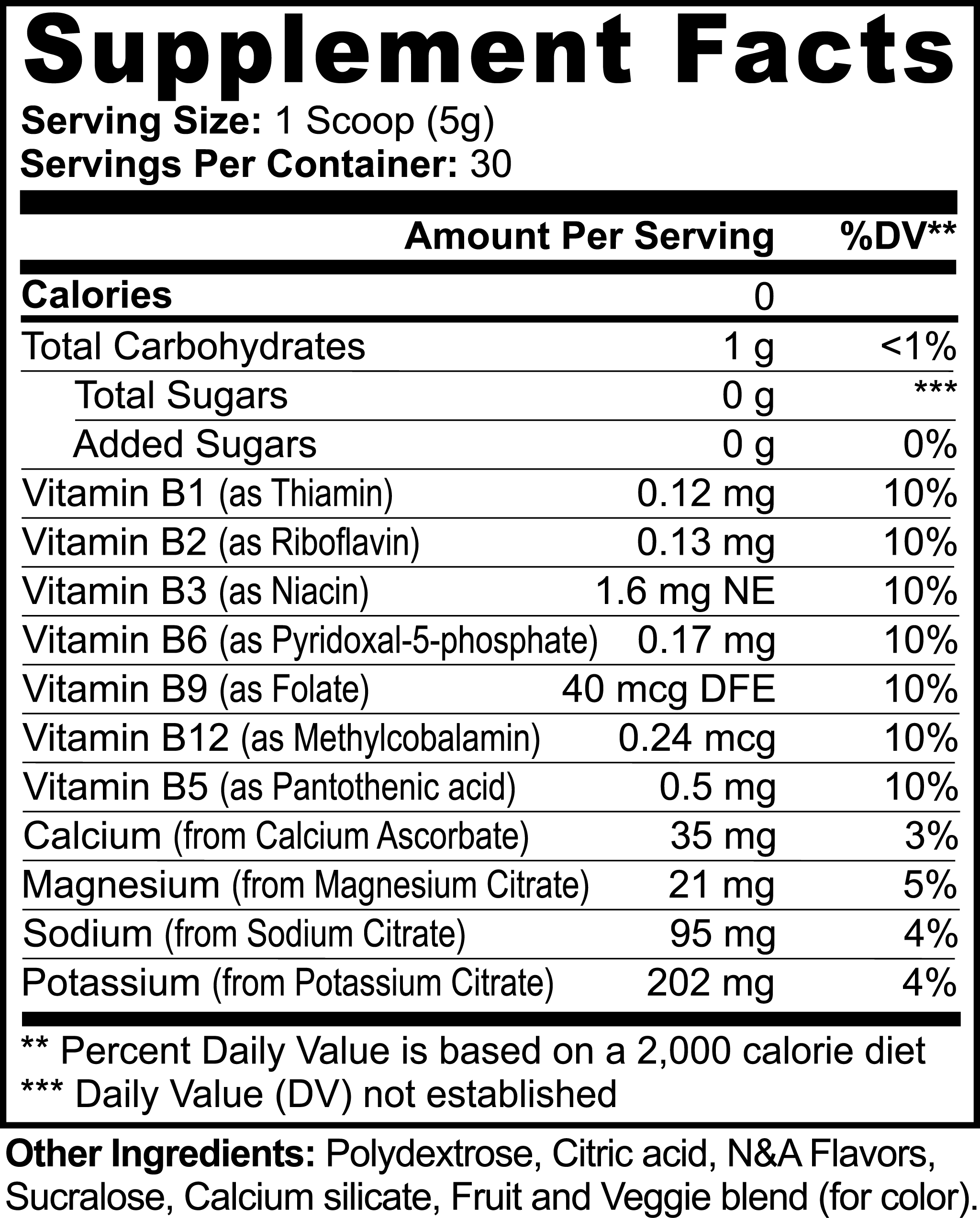 Hydration Powder (Matcha Green Tea) - Electrolyte-rich Supplement